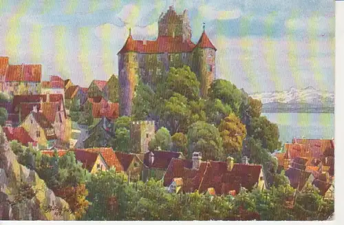 Meersburg Künstlerkarte von V. Marschall ngl 82.247