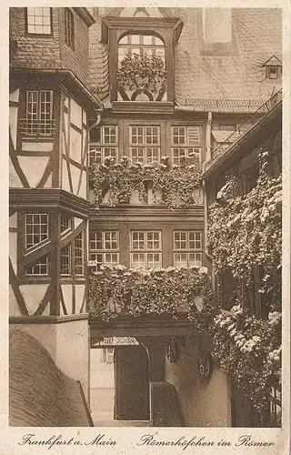 Frankfurt a.M. Römerhöfchen im Römer gl1936 101.001