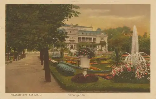 Frankfurt am Main Palmengarten gl1926 101.023