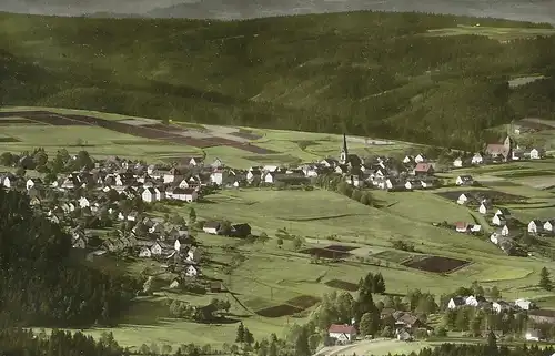 Bischofsgrün Panorama-Blick vom Schneeberg ngl 121.836