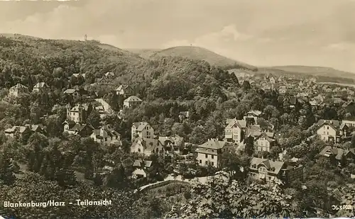 Blankenburg/Harz Panorama gl1958 111.335