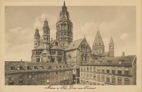 Mainz a.Rh. Dom von Südwest ngl 101.117