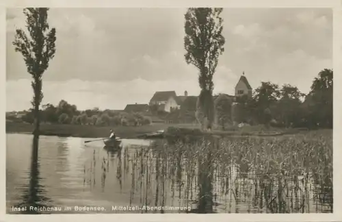 Insel Reichenau Mittelzell Abendstimmung gl1928 108.550