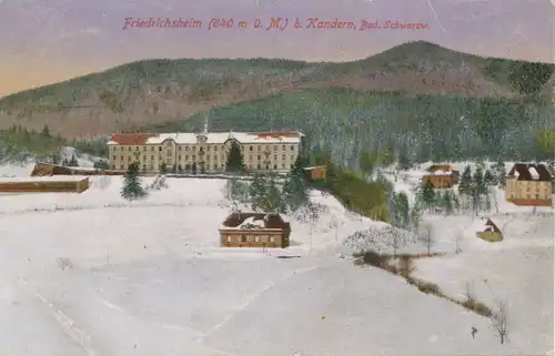 Friedrichsheim b. Kandern Panorama feldpgl1917 102.279