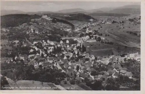 Tumringen bei Lörrach vom Flugzeug aus gl1960 81.833