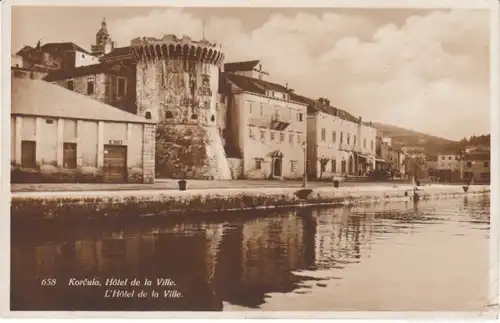 HR Korcula Hôtel de la Ville gl~1930? 20.449