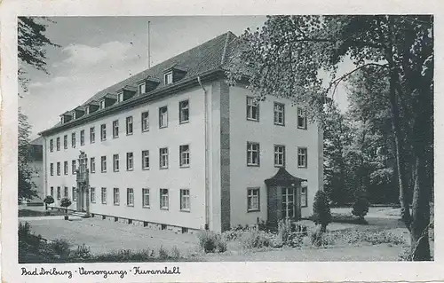 Bad Driburg Versorgungs-Kuranstalt gl1944 100.631