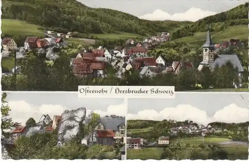 Osternohe Hersbrucker Schweiz Mehrbildk. gl1960 22.682