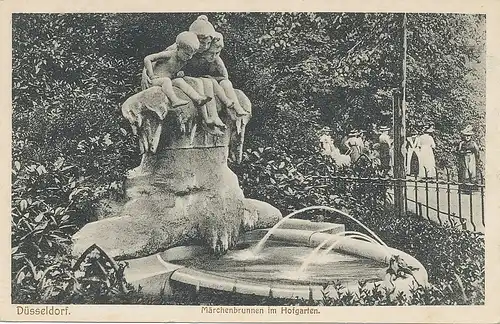 Düsseldorf Märchenbrunnen im Hofgarten ngl 100.703