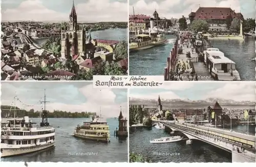 Konstanz a.Bodensee Mehrbildkarte ngl 26.707