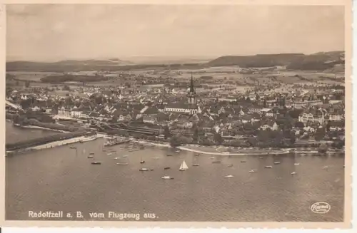 Radolfzell vom Flugzeug aus gl1934 82.029