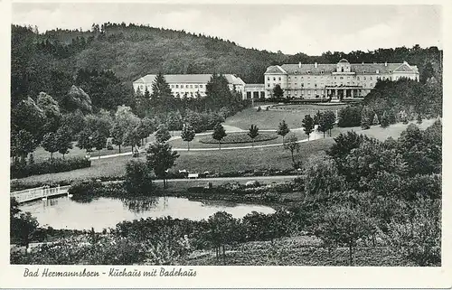 Bad Hermannsborn Kurhaus mit Badehaus ngl 100.651