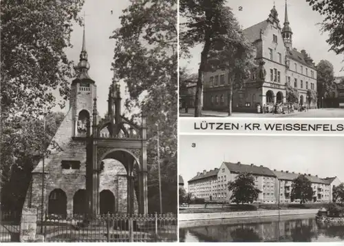 Lützen Kr.Weissenfels Mehrbildkarte ngl B6600