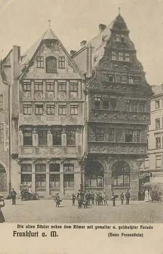 Frankfurt a.M. Haus Frauenstein gl1908 100.981