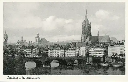 Frankfurt a.M. Mainansicht ngl 101.017