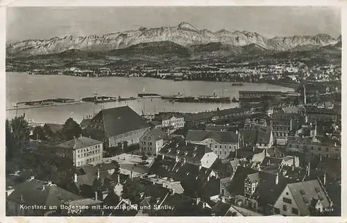 Konstanz am Bodensee Kreuzlingen Säntis gl1942 101.525