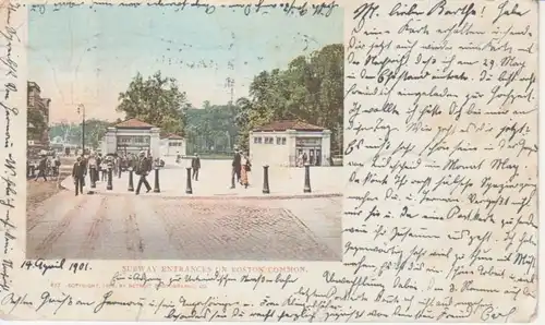 Subway Entrances on Boston Common gl1901 204.420