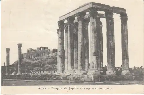 GR Athenes Temple de Jupiter Olympien gl1928 20.444