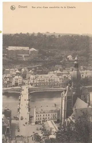 Dinant Vue prise u Meurtrière d l Citadelle ngl 20.682