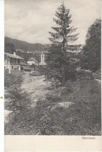 Ramsau in seiner Landschaft um 1910 ngl 22.148