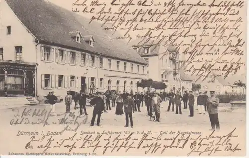 Bad Dürrheim Hotel zum Kreuz Hauptstraße gl1906 81.181