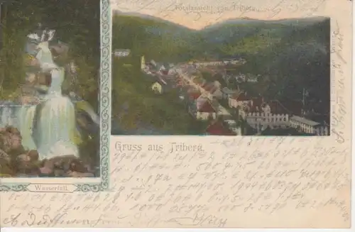 Triberg Panorama und Wasserfall gl1904 81.258