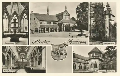 Kloster Maulbronn Mehrbildkarte ngl 102.081