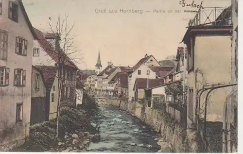 Hornberg Partie an der Gutach/Kinzig bahnpgl1913 81.318