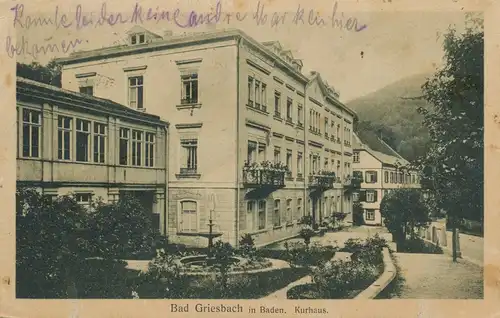 Bad Griesbach Kurhaus gl1923 102.127