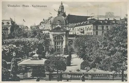 Wiesbaden Rhein Kochbrunnen ngl 101.064