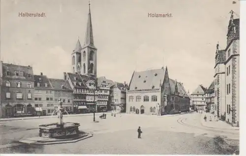 Halberstadt Holzmarkt gl1910 90.992