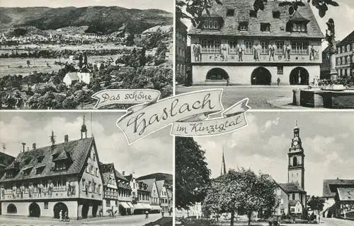 Haslach/Kinzigtal Mehrbildkarte ngl 102.779