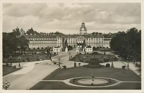 Karlsruhe Schloßplatz gl1936 101.414