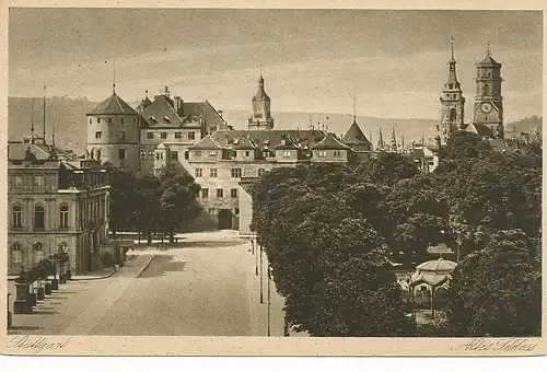 Stuttgart Altes Schloß gl1929 101.288