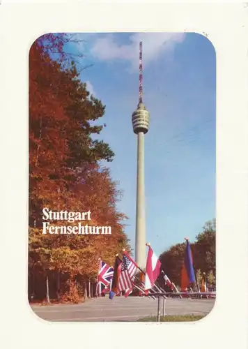 Stuttgart Fernsehturm gl1984 110.202