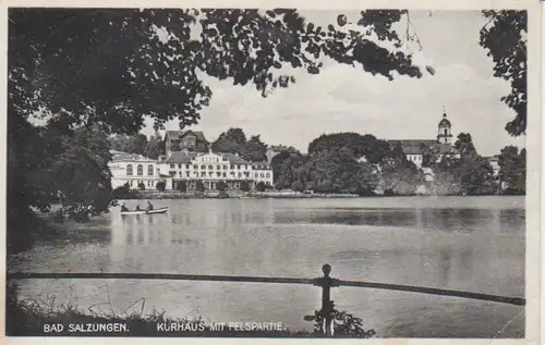 Bad Salzungen Kurhaus mit Felspartie gl1931 89.589