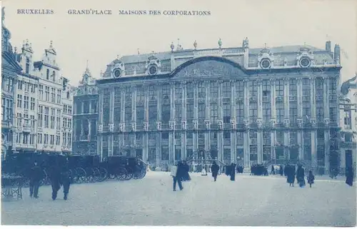 Bruxelles Grd Place Maisons des Corporations ngl 20.717