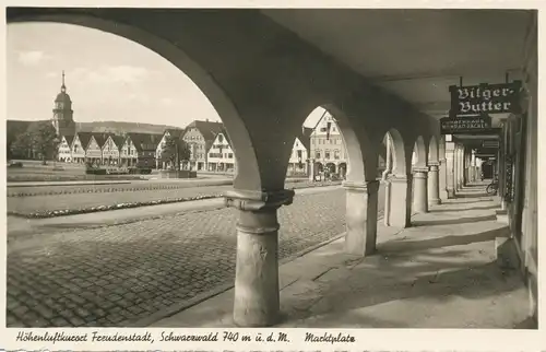 Freudenstadt Marktplatz Uhrenhaus Jäckle ngl 101.812