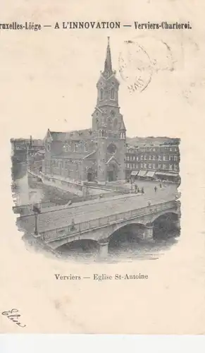 Verviers Kirche St. Antoine gl1902 203.033