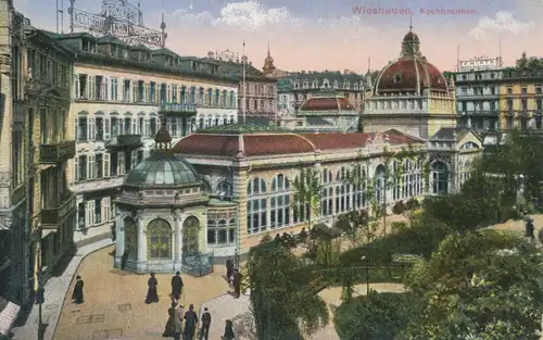 Wiesbaden Kochbrunnen glca.1920 102.868