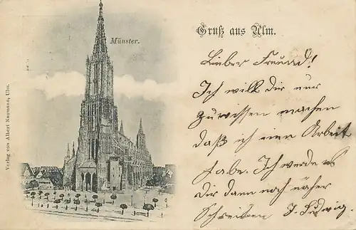 Ulm a.d. Donau Münster gl1898 101.641