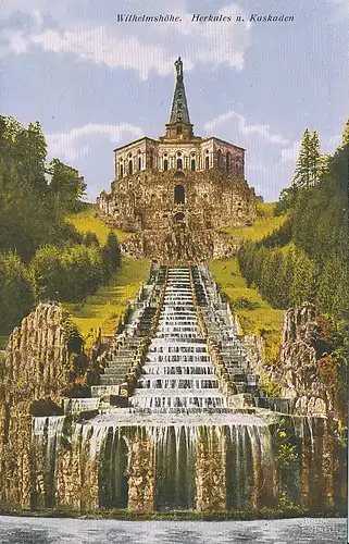 Kassel-Wilhelmshöhe Herkules u. Kaskaden gl1927 114.504