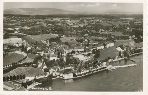 Meersburg a.B. Gesamtpanorama gl1952 102.938