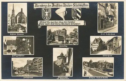 Nürnberg Teilansichten ngl 124.593