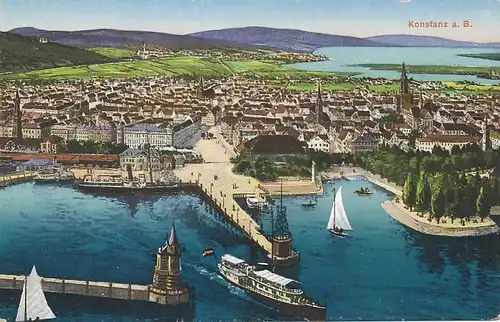 Konstanz am Bodensee Teilansicht ngl 101.566