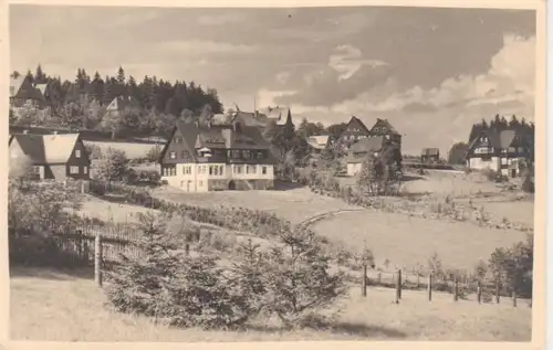 Oberbärenburg Häuserpanorama gl1954 86.799