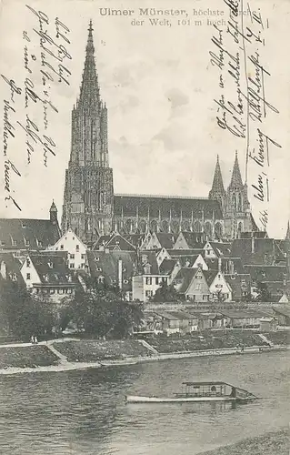 Ulm a. d. Donau Münster gl1908 101.586