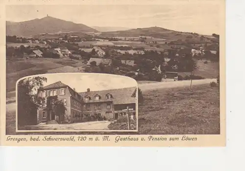 Gresgen Gasthof zum Löwen Panorama gl1933 81.801