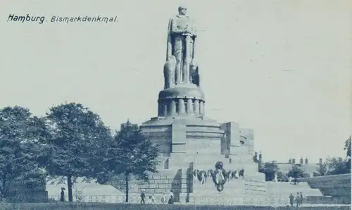 Bismarckdenkmal Hamburg ngl 105.092