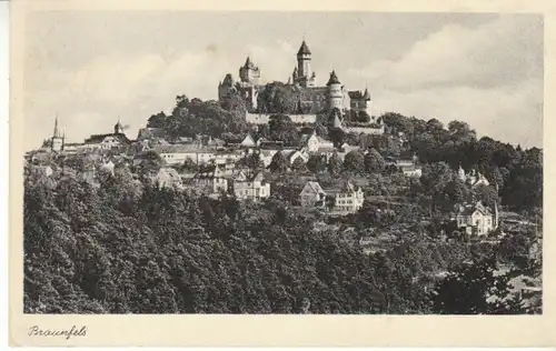 Braunfels Blick auf das Schloß gl1939 B5550